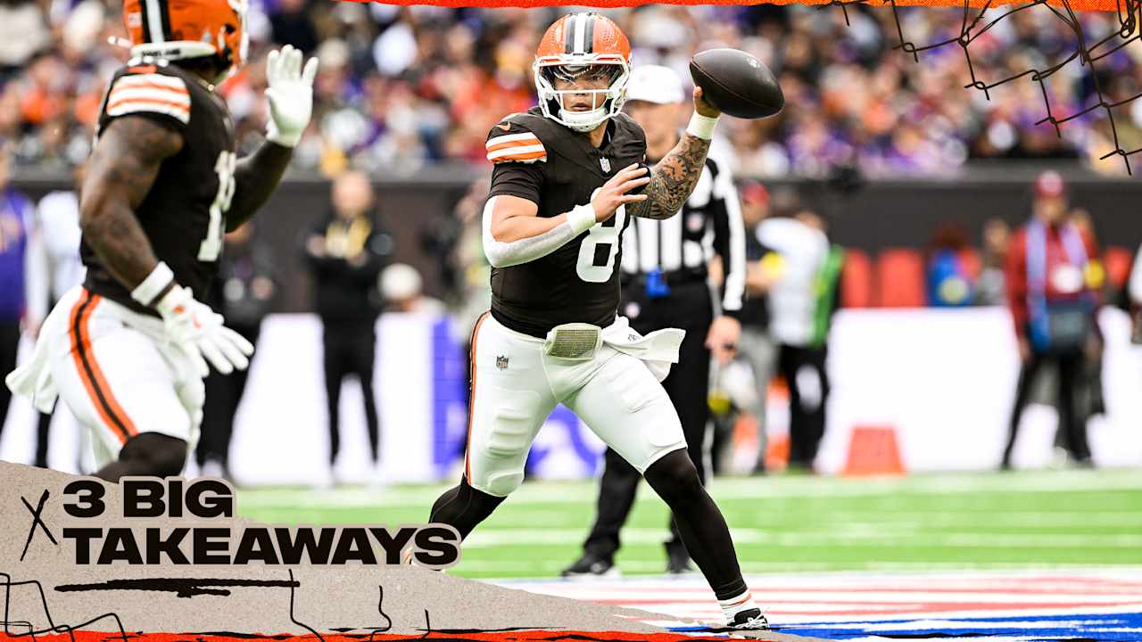 Dillon Gabriel displays poise in first vs. Vikings