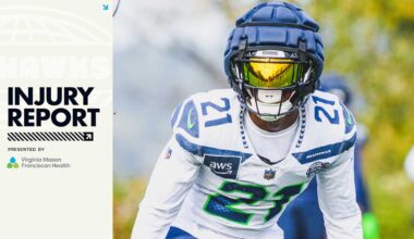 Week 7 Injury Report: Seahawks vs. Texans