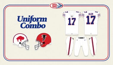 Bills announce return of Standing Buffalo throwback uniforms for Week 6 at Falcons