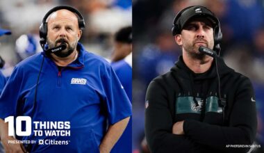 10 things to watch in Giants vs. Eagles