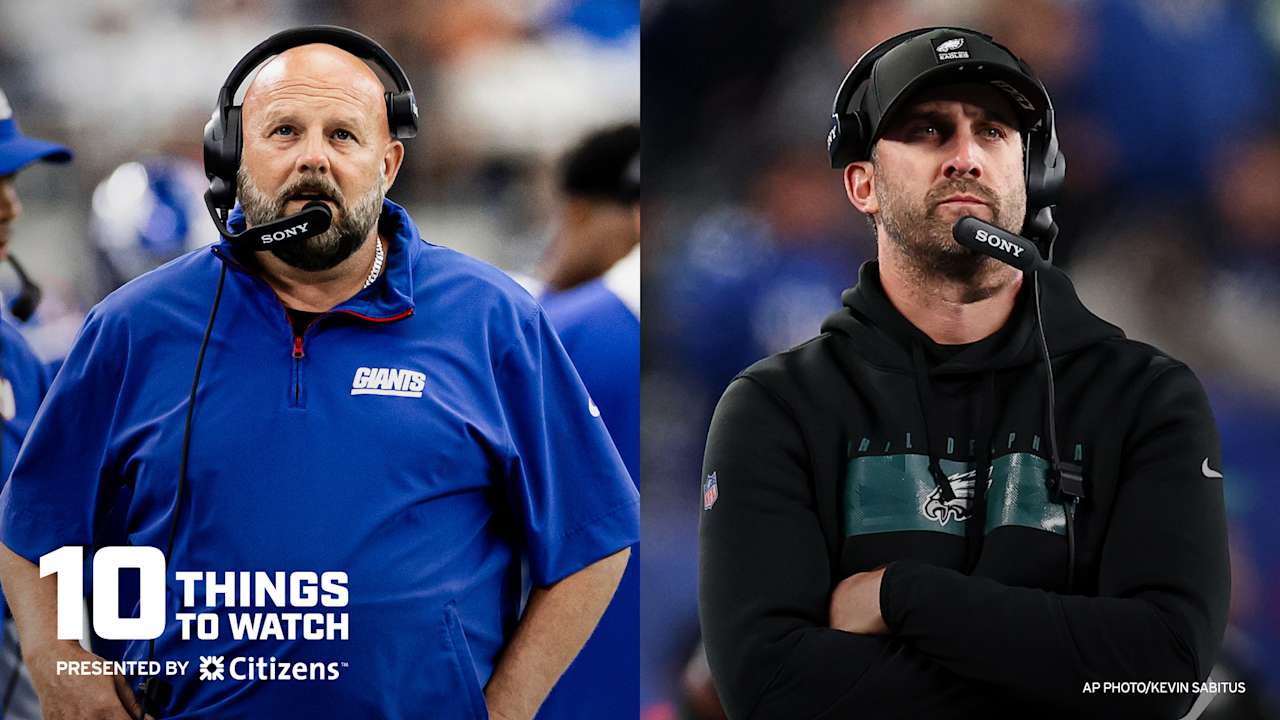 10 things to watch in Giants vs. Eagles