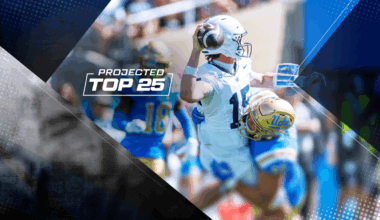 Tomorrow's Top 25 Today projects college football rankings entering Week 7