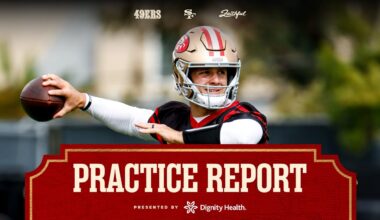 Purdy, Winters Questionable vs. Giants; Injury Report Ahead of #SFvsNYG