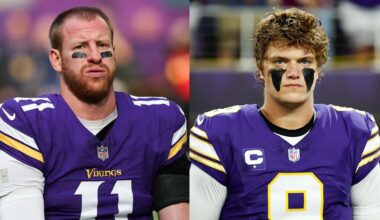 Vikings to start QB Carson Wentz on Thursday vs. Chargers with J.J. McCarthy (ankle) 'not there yet'