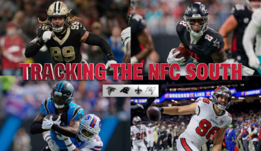 Falcons remain third in standings, Saints shake up QB room