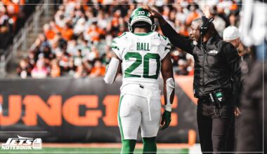 RG John Simpson on Breece Hall’s TD Pass: ‘It Was Cool as Hell’