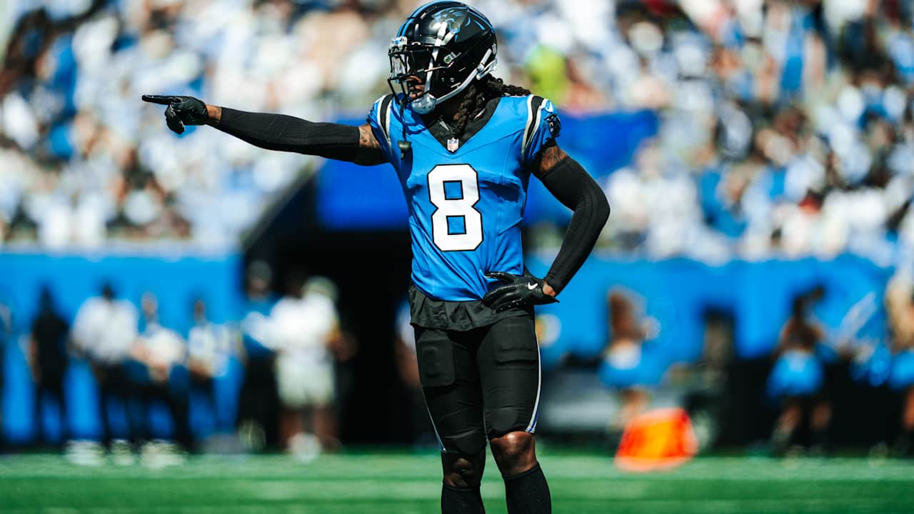 Jaycee Horn pushing himself to be more vocal on the field and sidelines