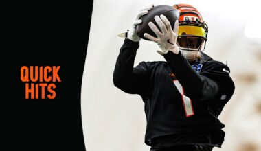 Quick Hits | Joe Flacco Practices Limited And Ja'Marr Chase Approves As Bears Loom