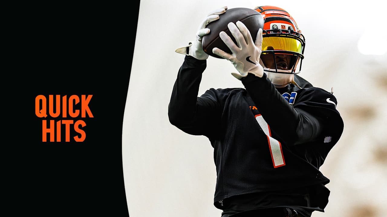 Quick Hits | Joe Flacco Practices Limited And Ja'Marr Chase Approves As Bears Loom