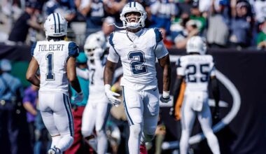 Juanyeh's emotional day in Cowboys win over younger brother, Jets