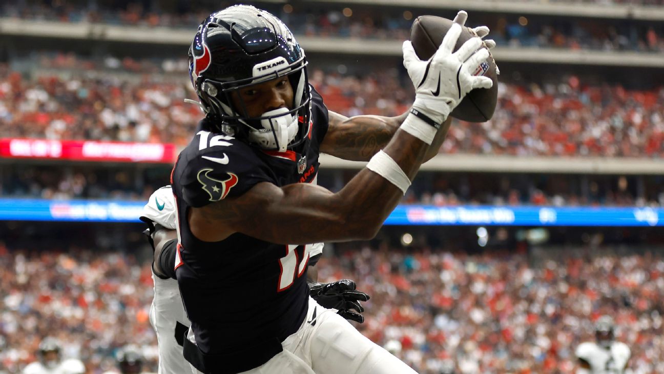 Texans' Nico Collins, Christian Kirk expected to play vs. Broncos