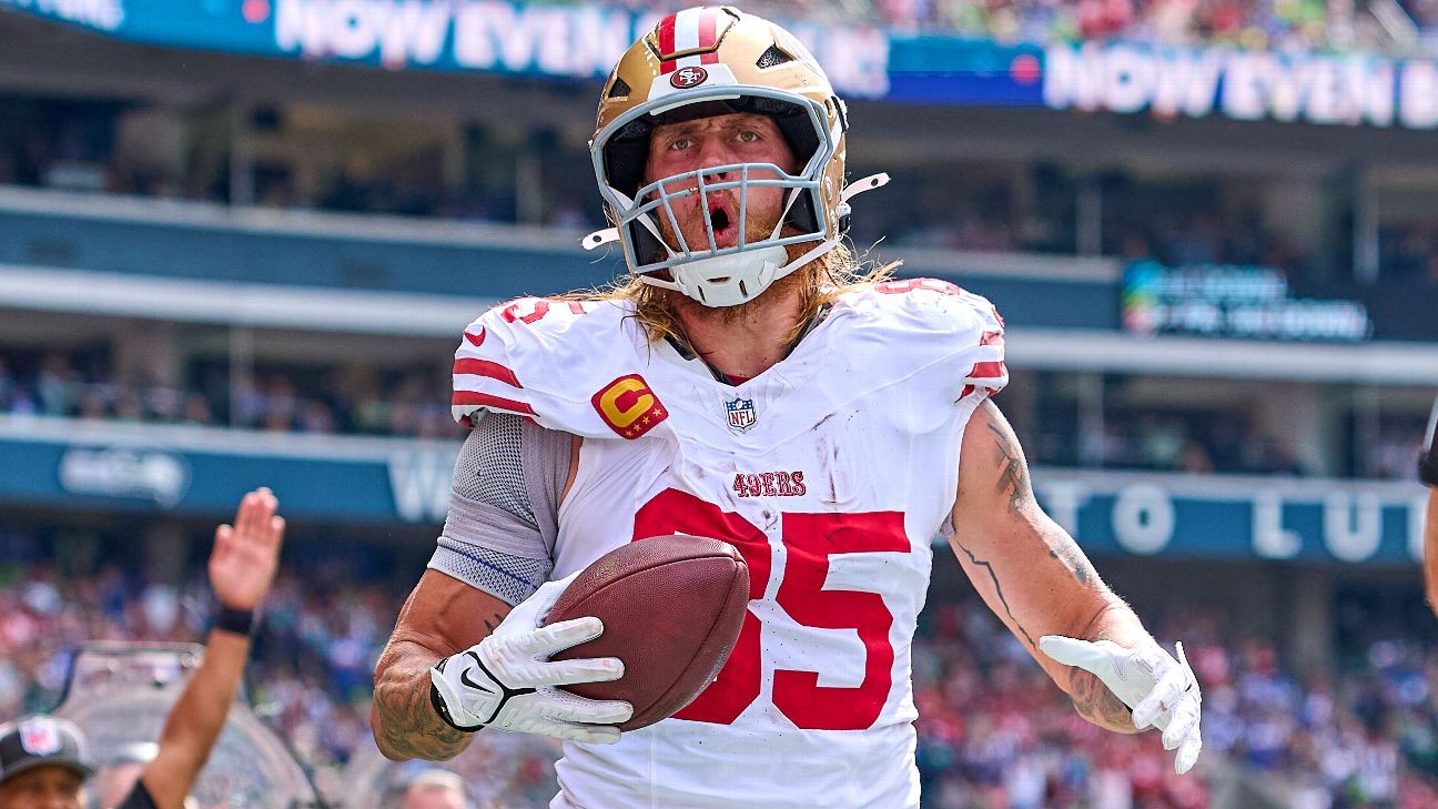 49ers' George Kittle says he plans to return Sunday vs. Falcons