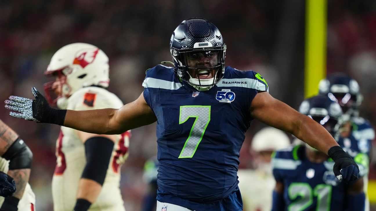 Uchenna Nwosu defied the odds to return to NFL, and shine for the Seattle Seahawks