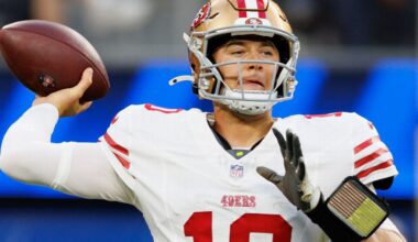 Sources: San Francisco 49ers expect QB Mac Jones to play