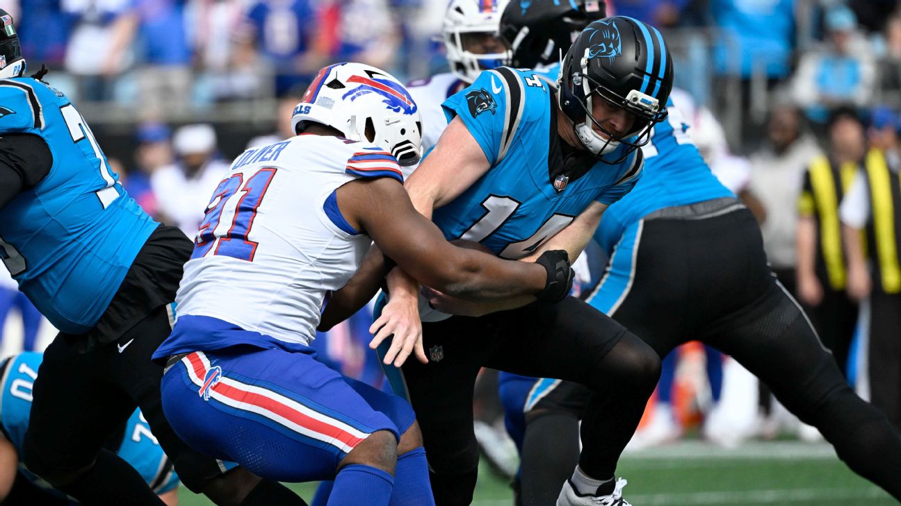 Panthers don't measure up in crushing loss to Bills