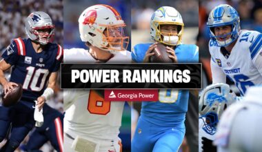 Week 6 NFL Power Rankings