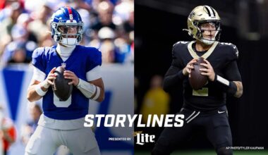Storylines to follow in Week 5 vs. Saints