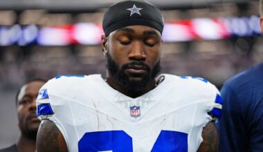 Cowboys moving Miles Sanders to season-ending injured reserve