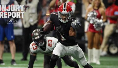 Darnell Mooney ruled out of Monday Night Football