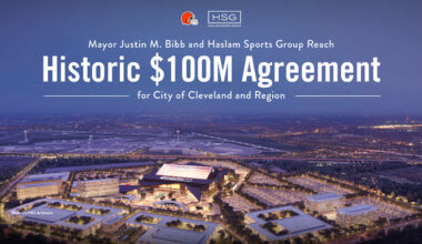 Mayor Bibb and Haslam Sports Group Reach Historic $100M Agreement for the Residents of the City of Cleveland and the Region