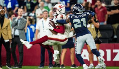 Cardinals WR Marvin Harrison Jr. turns page from bobbled turnover against Seahawks, appreciates team support