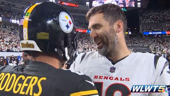 Steelers' Aaron Rodgers Joe Flacco