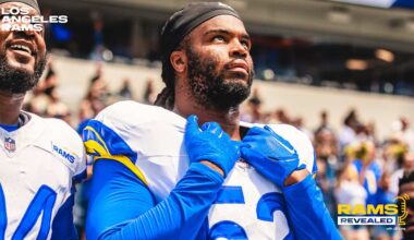 Los Angeles Rams defensive end Larrell Murchison on the defense’s standout performance in Baltimore and which of his defensive teammates would excel on both sides of the ball