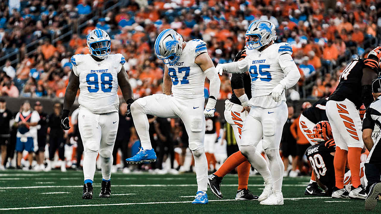 Observations from the Detroit Lions' Week 5 victory over the Cincinnati Bengals