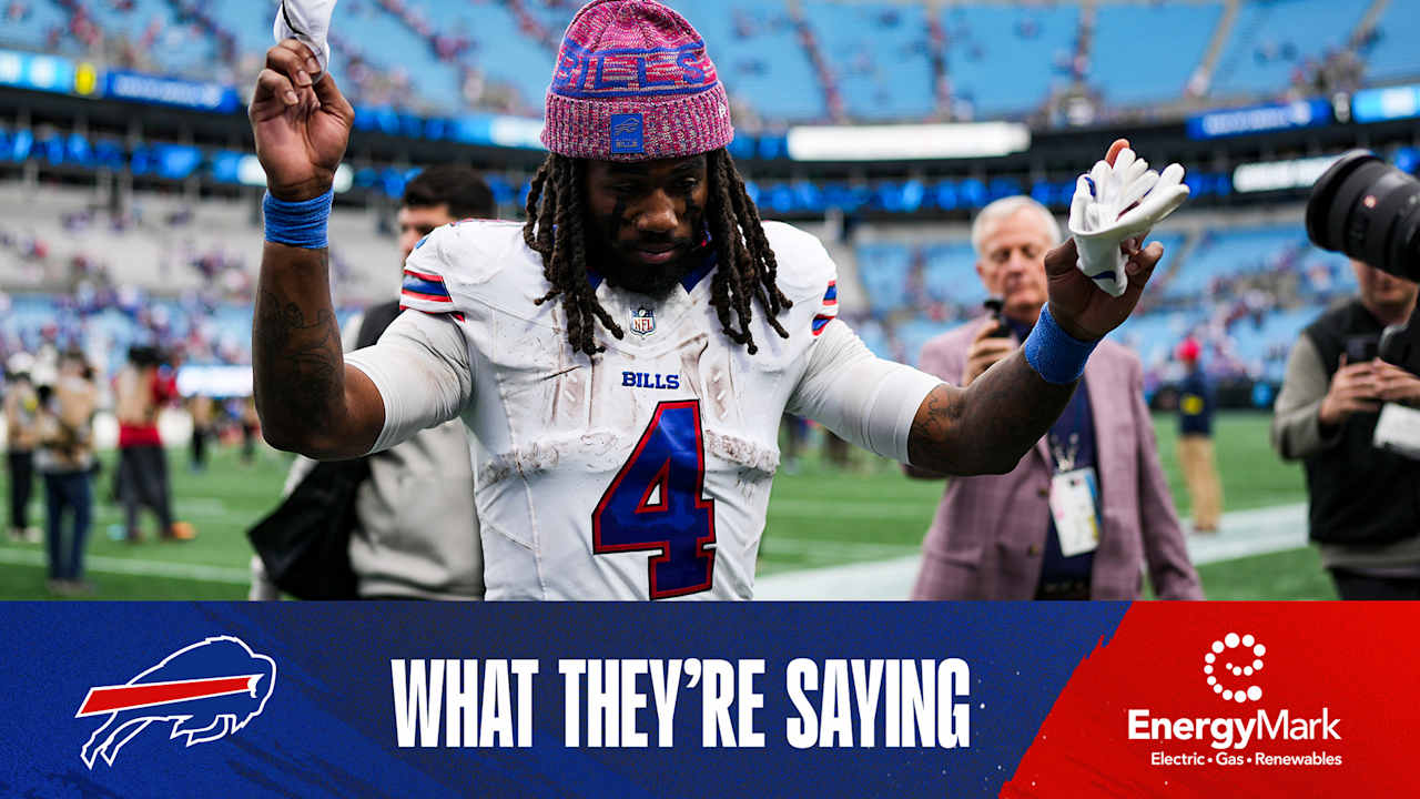 What They're Saying | Reactions to James Cook III’s record-setting performance against Carolina