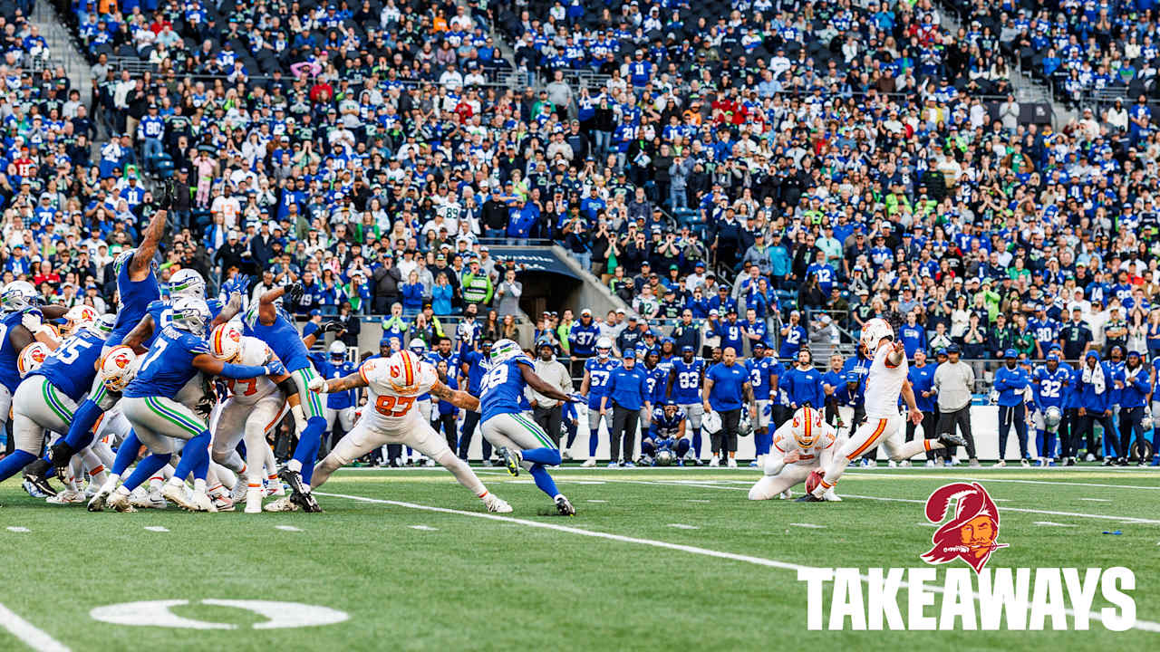 Takeaways from Buccaneers at Seahawks
