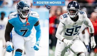 Titans Place Edge Femi Oladejo on Injured Reserve, Promote OLB Ali Gaye to Active Roster