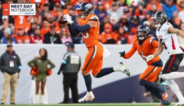 Broncos’ defense dials up pressure, forces turnover in Week 11 victory over Falcons