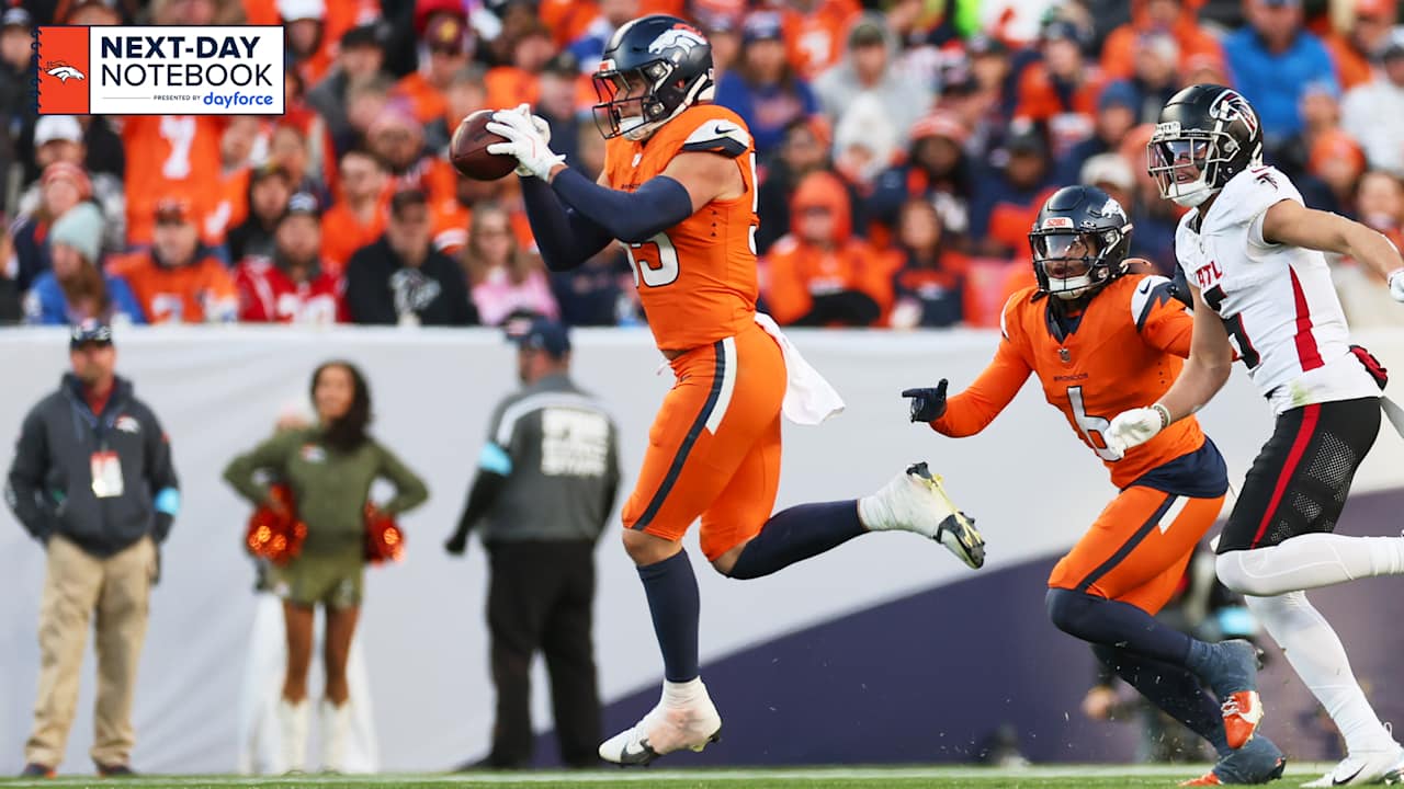 Broncos’ defense dials up pressure, forces turnover in Week 11 victory over Falcons