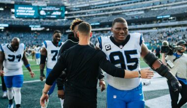 Derrick Brown into victories, but not Victory Mondays, as there's more work to do