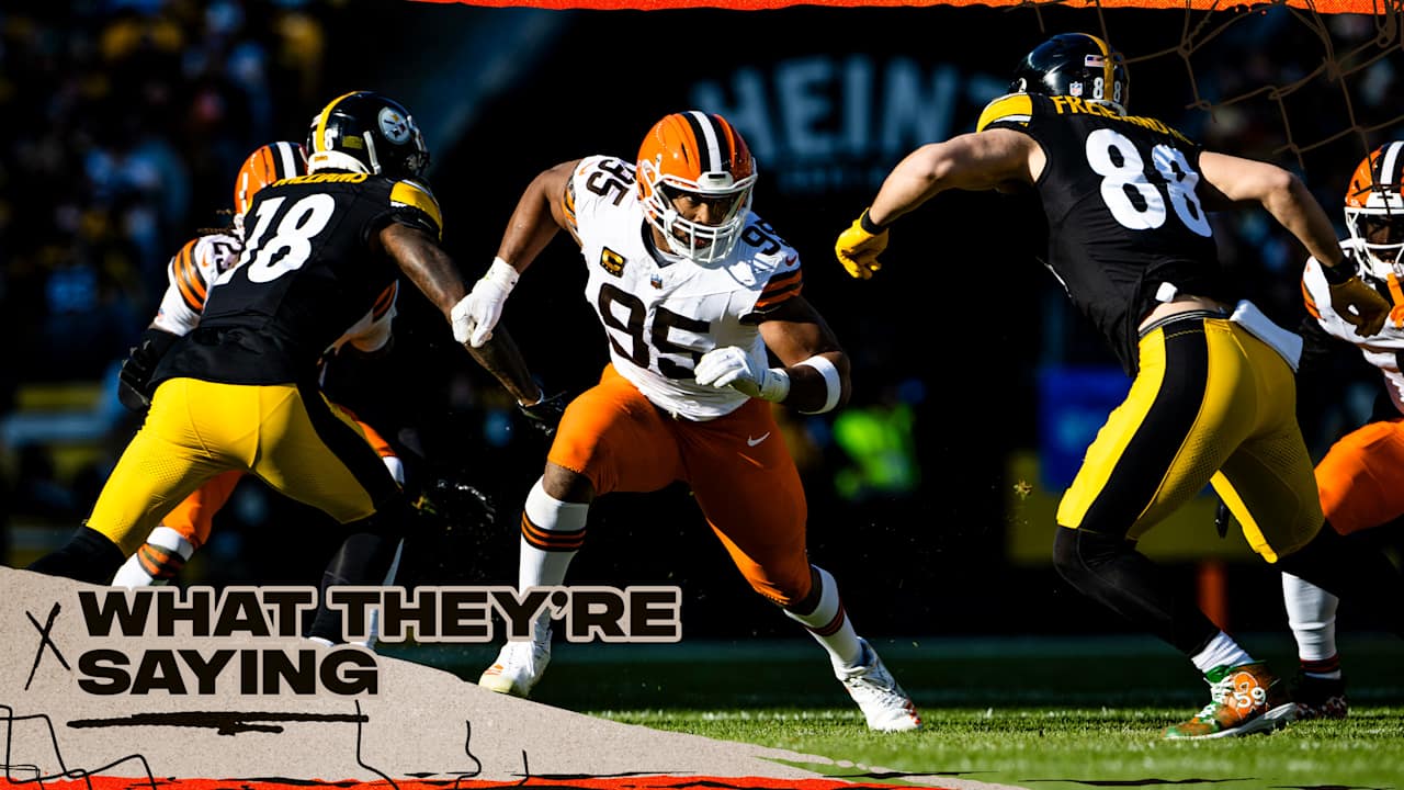 Steelers focused on Myles Garrett and Browns’ defense