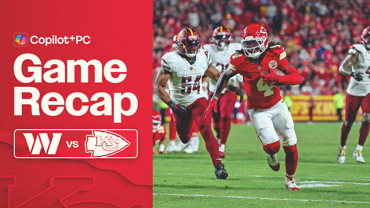 Chiefs Defeat Commanders, 28-7, on Monday Night Football