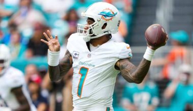 Mike McDaniel says Tua Tagovailoa will be Dolphins' starting QB Week 8