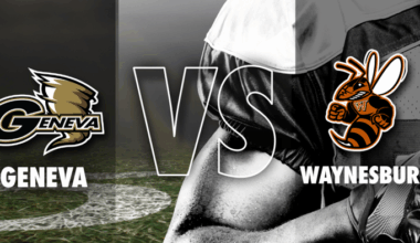 Watch live: Geneva vs. Waynesburg college football live stream