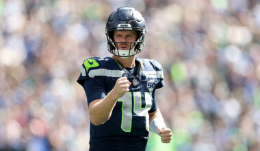 Seattle Seahawks Sam Darnold...