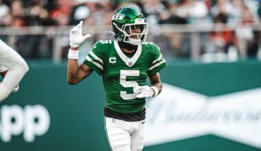 Jets WR Garrett Wilson Doubtful for Panthers Game