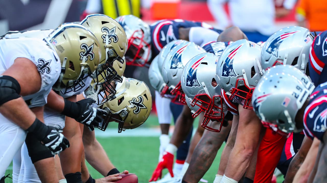 Week 6 Picks for Patriots at Saints