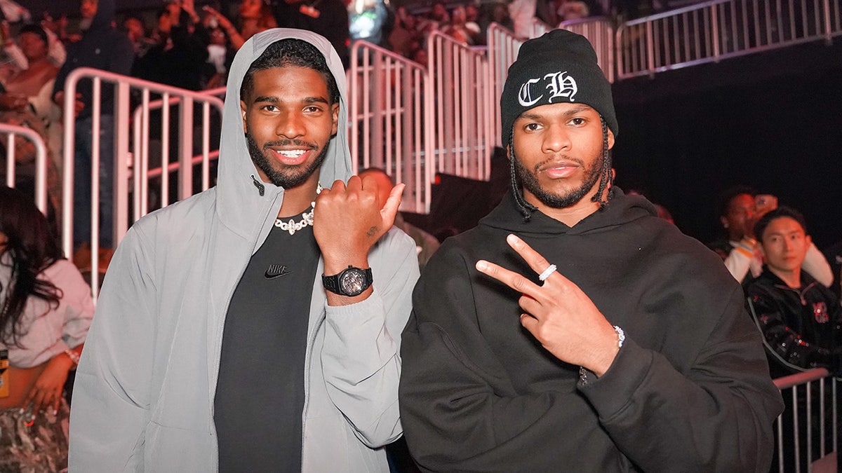 Shedeur Sanders and Shilo Sanders 