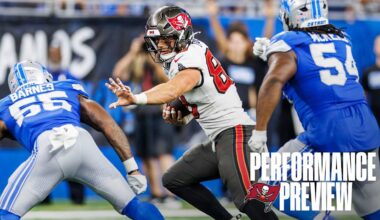 Buccaneers vs. Lions Performance Preview
