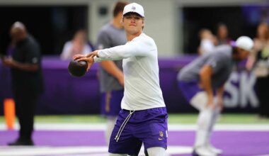 J.J. McCarthy on Returning to Vikings Huddle & Facing Lions in Week 9