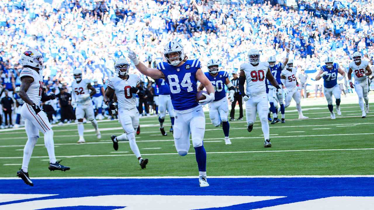 Colts TE Tyler Warren nominated for NFL Rookie of the Week for Week 6