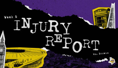 Final Vikings vs. Browns Injury Report for Week 5 of 2025