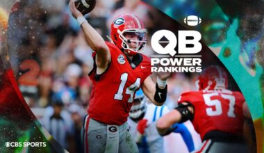 College Football QB Power Rankings: Gunner Stockton surpasses Carson Beck