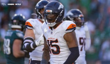 In full-circle London moment, Nik Bonitto returns as NFL sack leader on pace to break idol Von Miller’s franchise record