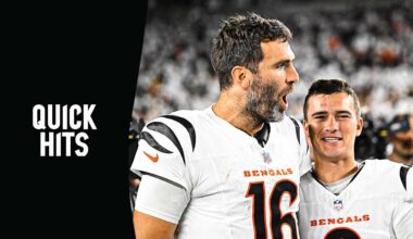 Joe Flacco's Nine-Day Decade With Bengals; Defense Preparing For Jets' QB  Duo