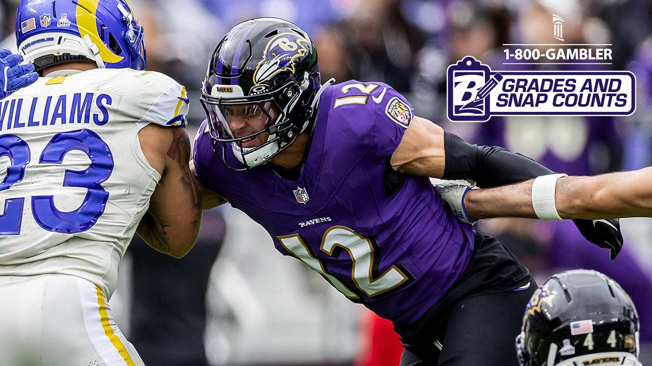 Ravens Grades and Snap Counts vs. Rams - Ravens Home | Baltimore Ravens – baltimoreravens.com